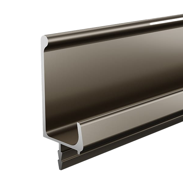 Ebco Aluminium Profile Cabinet Edge, Length 3m